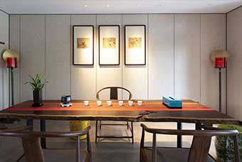 晋安禅艺茶室空间