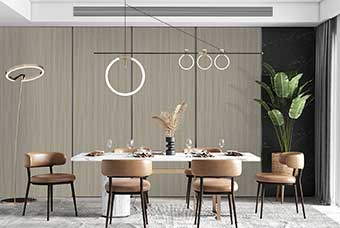 晋安轻奢风格-餐厅