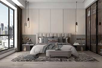 晋安现代风格-卧室