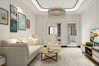 晋安现代风格-客厅