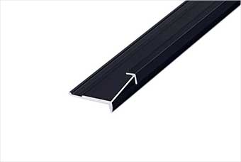 晋安航空纤维墙咔铝合金阳角线（哑黑氧化）