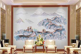 晋安森佰汇航空纤维墙咔（唯我中华）