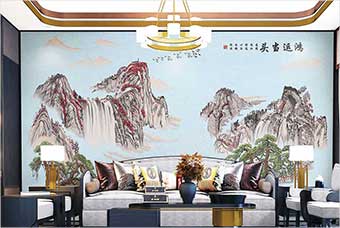 晋安森佰汇航空纤维墙咔（鸿运当头）