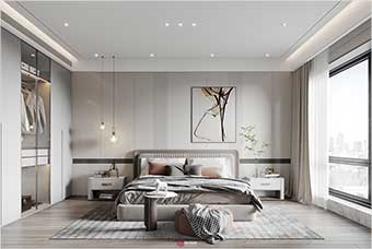 晋安卧室空间案例